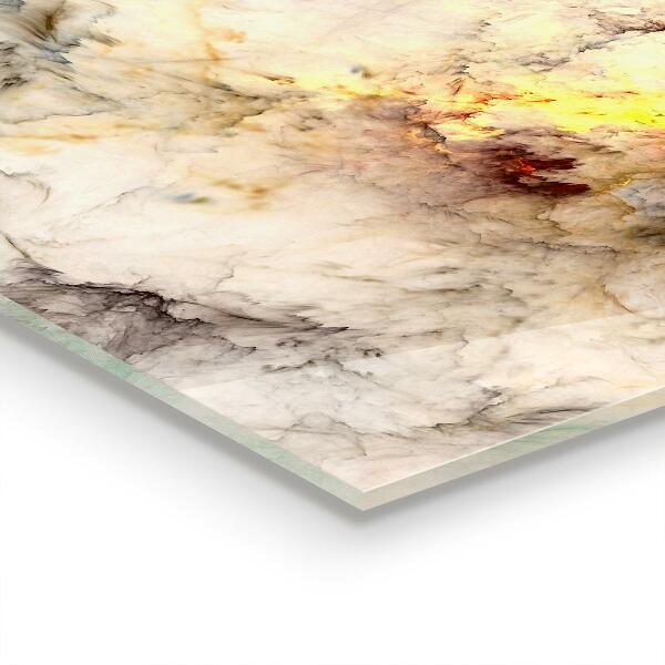 Cooker splashback Abstract marble