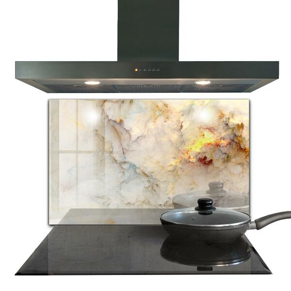 Cooker splashback Abstract marble