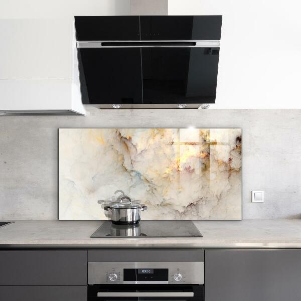 Cooker splashback Abstract marble