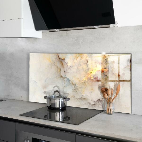 Cooker splashback Abstract marble