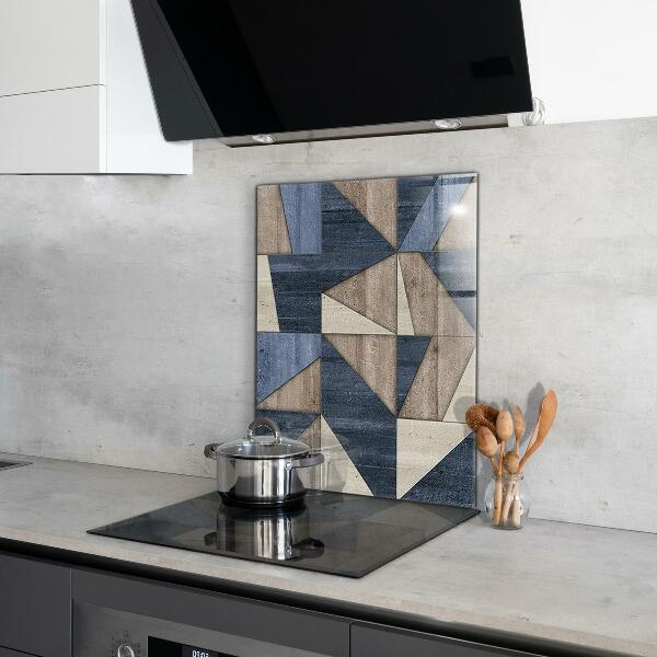Cooker splashback Geometric abstraction