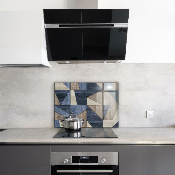 Cooker splashback Geometric abstraction