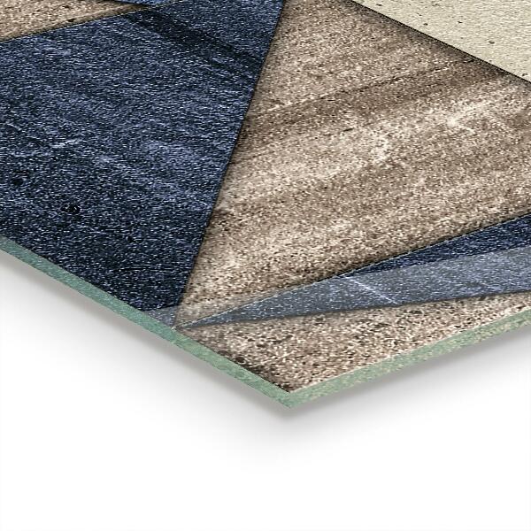 Cooker splashback Geometric abstraction