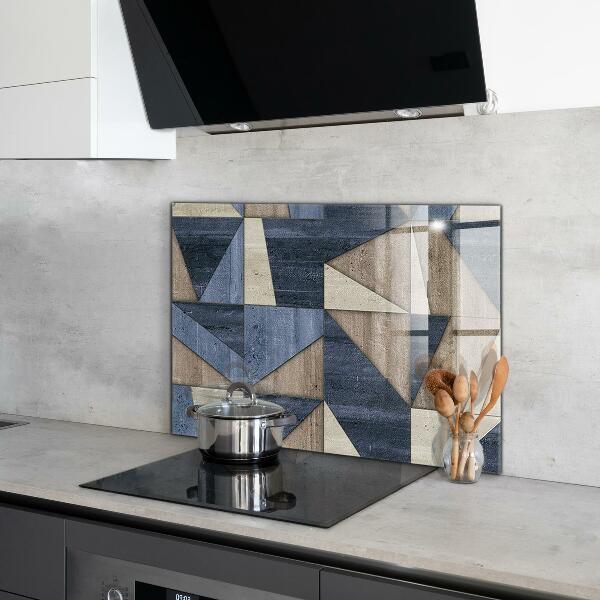 Cooker splashback Geometric abstraction
