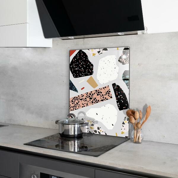 Kitchen splashback Terrazzo terrazzo granite