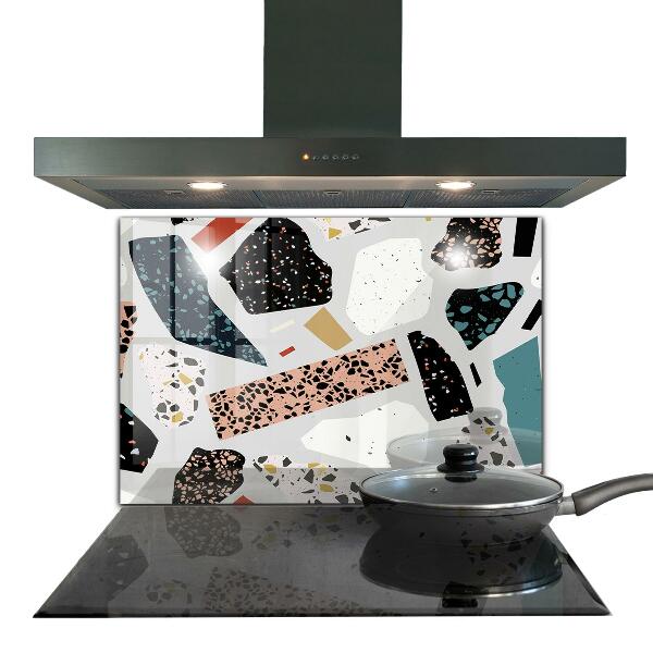 Kitchen splashback Terrazzo terrazzo granite