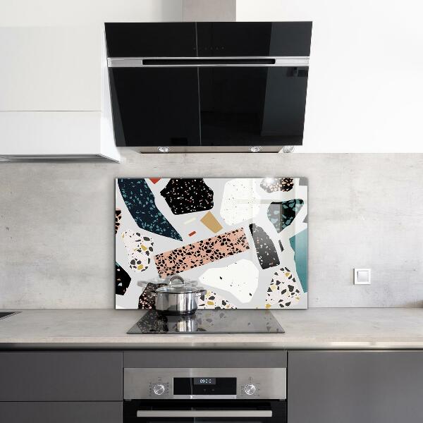 Kitchen splashback Terrazzo terrazzo granite