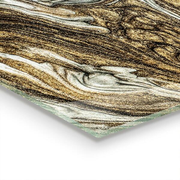 Cooker splashback Stone structure