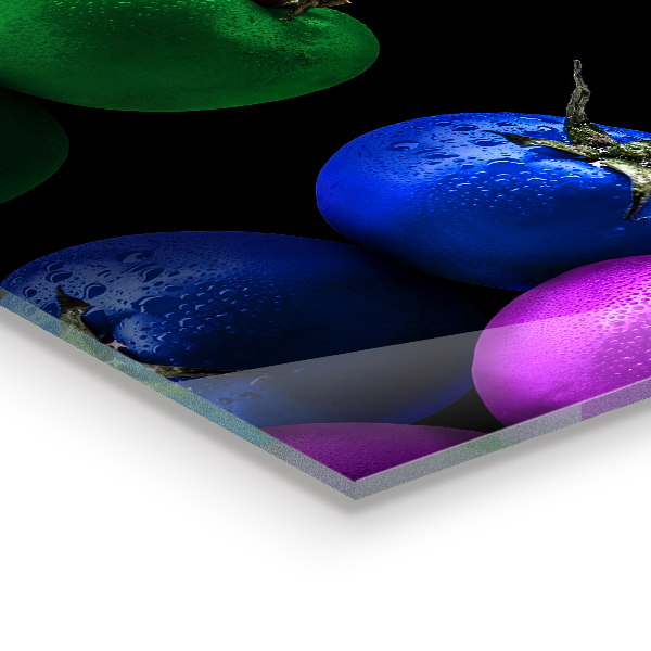 Kitchen splashback Colorful juicy tomatoes