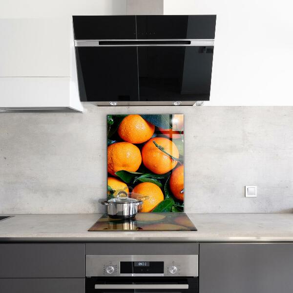 Kitchen splashback Juicy sicilian oranges