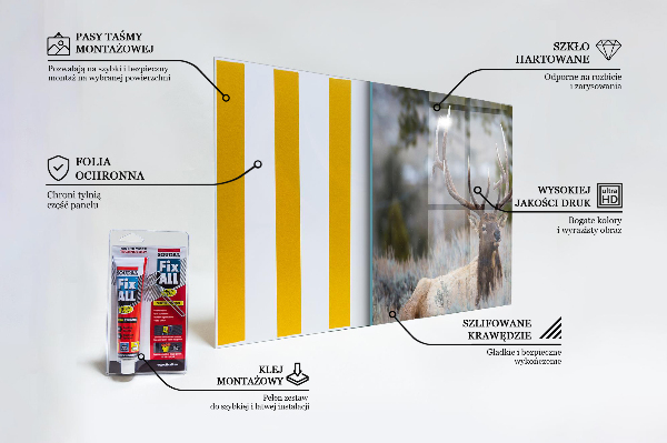 Kitchen splashback Deer wildlife