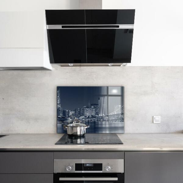 Kitchen splashback Brooklyn bridge manhattan