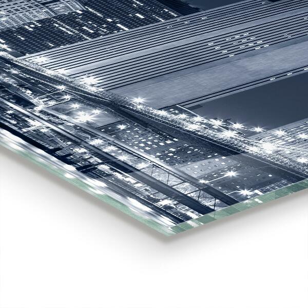 Kitchen splashback Brooklyn bridge manhattan