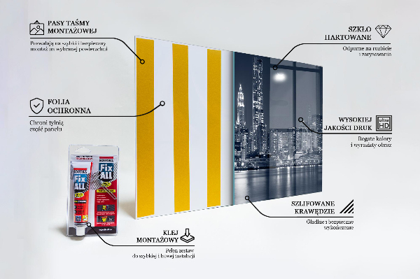 Kitchen splashback Brooklyn bridge manhattan