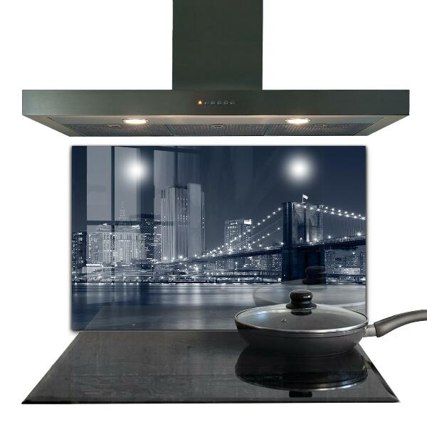 Kitchen splashback Brooklyn bridge manhattan