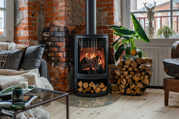 Glass hearth 39x39 in (100x100 cm)