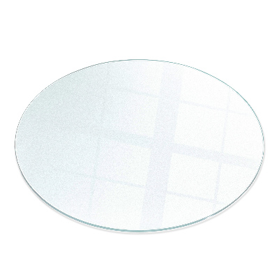 Round translucent fireplace pad fi31 in (fi 80 cm)