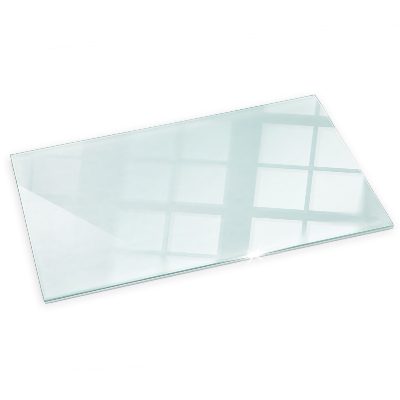 Glass hearth 39x20 in (100x50 cm)