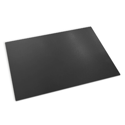 Rectangular black steel fireplace hearth pad 39x27 in (100x70 cm)