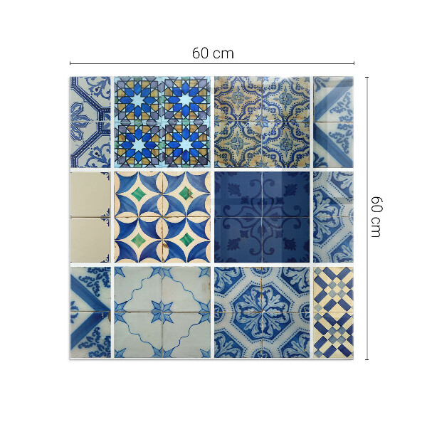 Square glass hearth Ceramic tile patterns