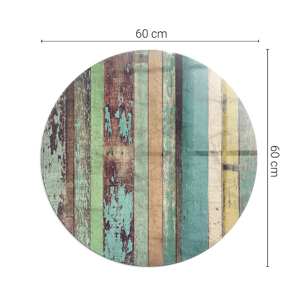 Round glass hearths for wood burners Boards in different shades