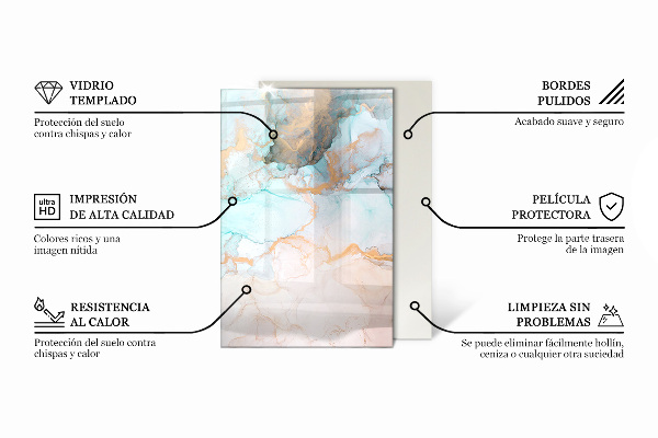 Rectangular glass hearth for log burner Three-dimensional geometry