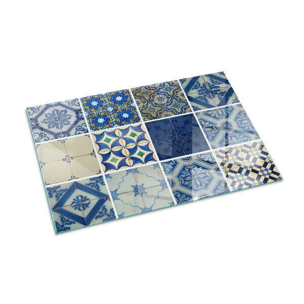 Rectangular glass hearth Ceramic tile patterns