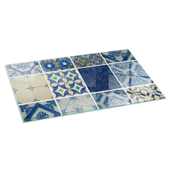 Rectangular glass hearth Ceramic tile patterns