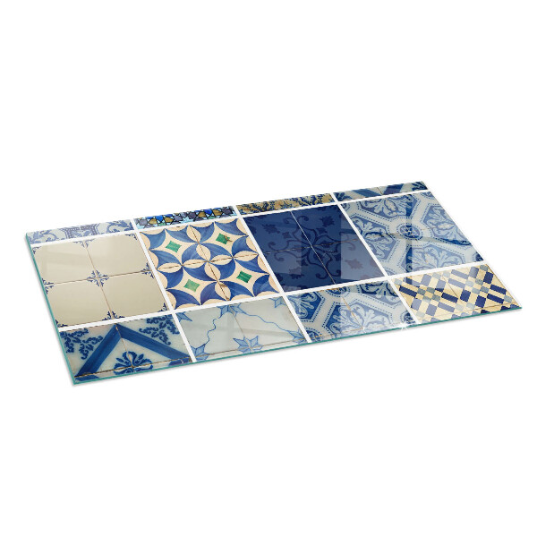 Rectangular glass hearth Ceramic tile patterns