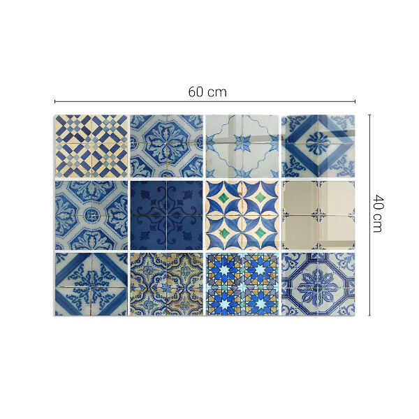 Rectangular glass hearth Ceramic tile patterns