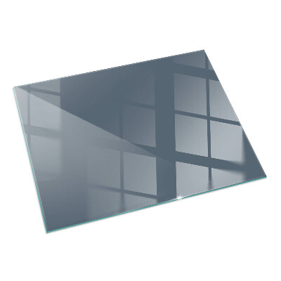 Rectangular glass hearth for wood stove Colour Dark Blue