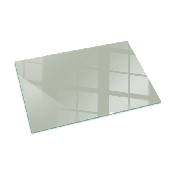 Rectangular glass hearth for wood stove Colour Grey-green