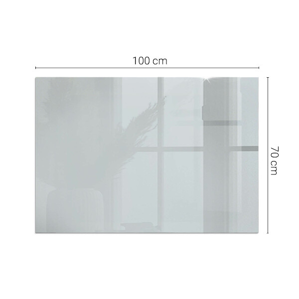 Rectangular glass hearth for log burner Colour Grey