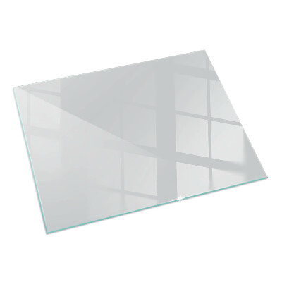 Rectangular glass hearth for wood stove Colour Grey