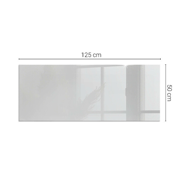 Rectangular glass hearth for wood stove Colour Grey