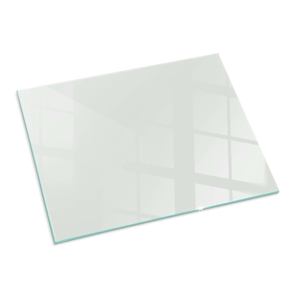 Rectangular glass hearth for log burner Colour Grey