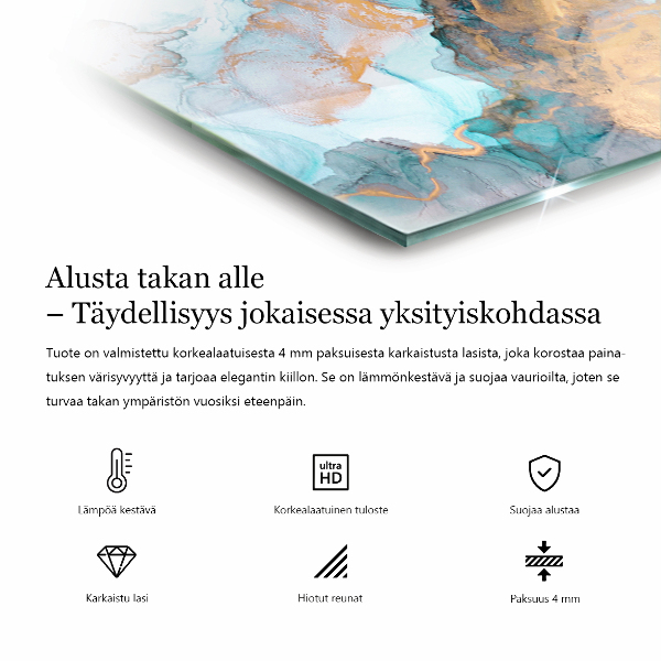 Hexagonal glass hearth for stove Natural wood boards