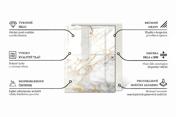 Rectangular glass table top Wood panel pattern