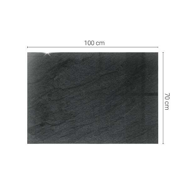 Decorative glass table top with print Natural stone pattern