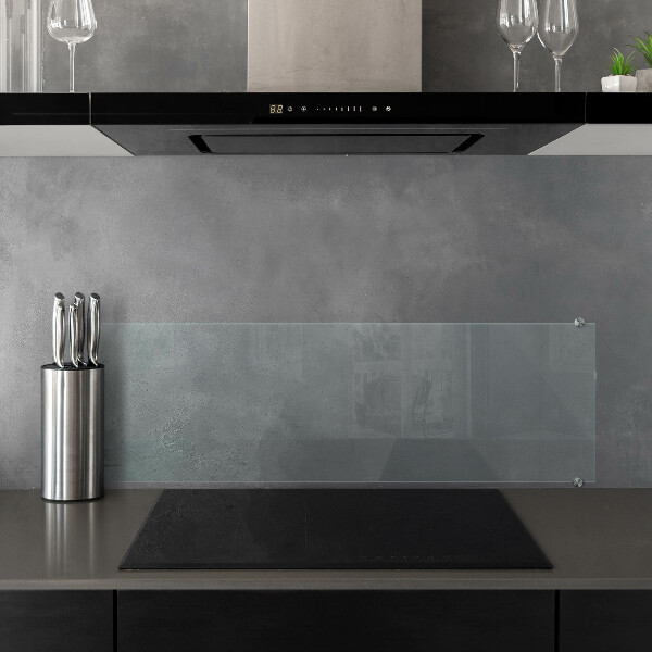 Printed glass splashback transparent 100x30 cm