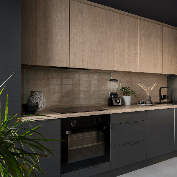 Splashback for kitchen transparent 125x50 cm