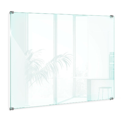 Transparent printed glass splashback 80x60 cm