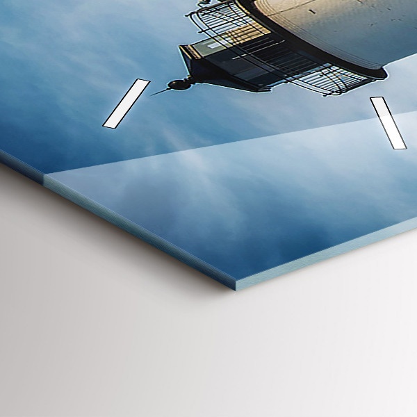 Vertical wall clock Annisquam Lighthouse