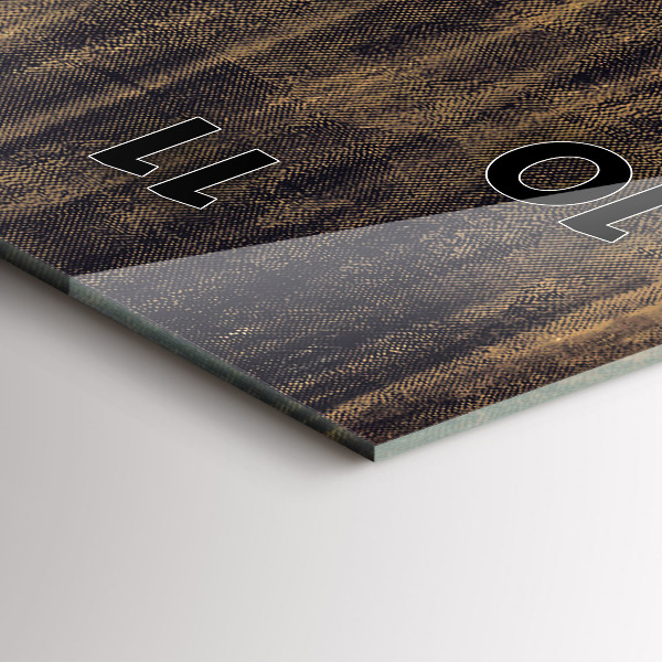 Vertical wall clock Impressionism in art Market Square