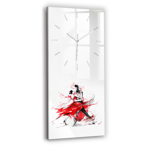 Vertical wall clock Dancing couple