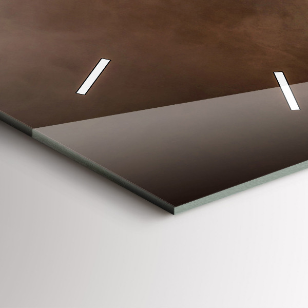 Vertical wall clock Coffee beans