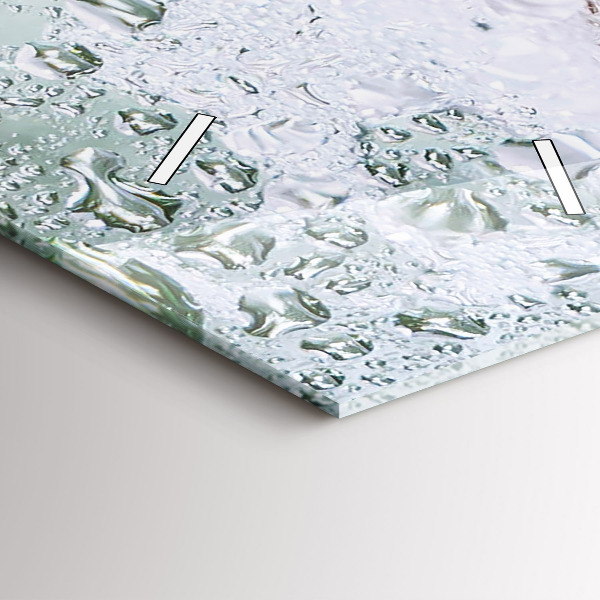 Vertical wall clock A mug of beer