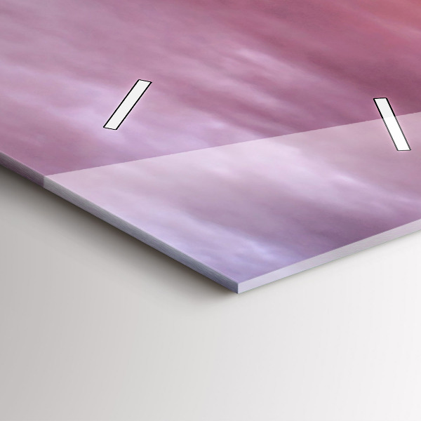 Vertical wall clock Old windmill in Santorini