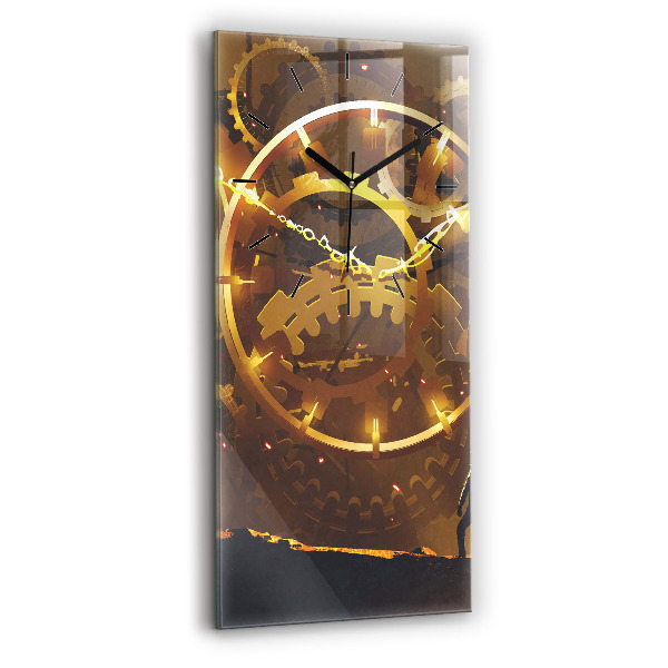 Vertical wall clock Time – Mechanism