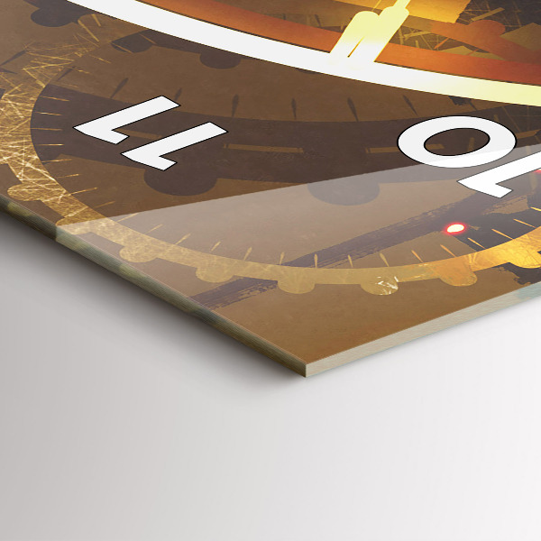 Vertical wall clock Time – Mechanism